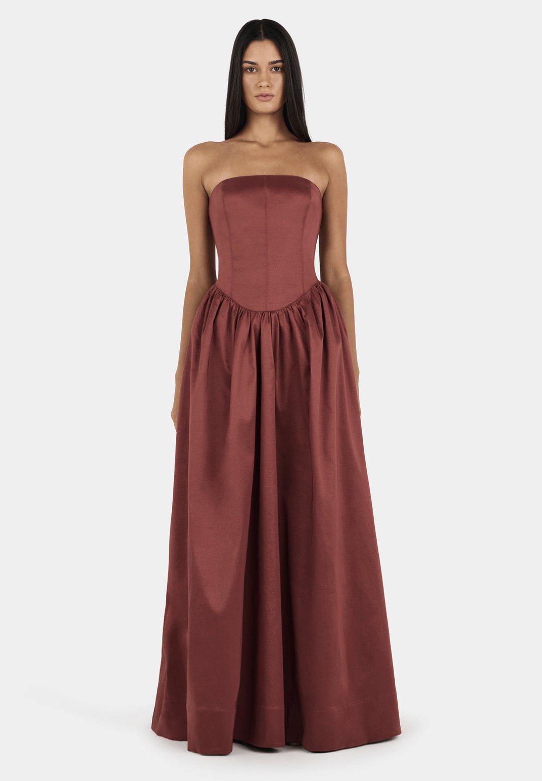 Hansen & Gretel Audrey Gown Pinot Dress 