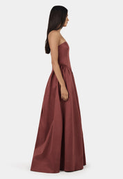 Hansen & Gretel Audrey Gown Pinot Dress 