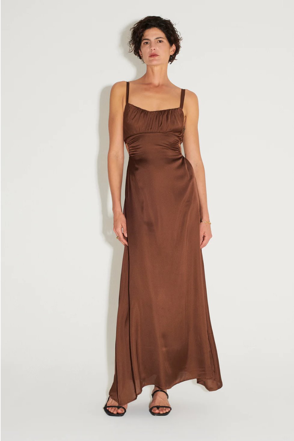 Hansen & Gretel Carlos Maxi Dress Chocolate Dress 