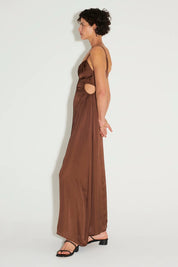 Hansen & Gretel Carlos Maxi Dress Chocolate Dress 