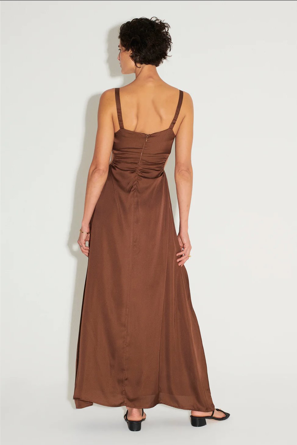 Hansen & Gretel Carlos Maxi Dress Chocolate Dress 