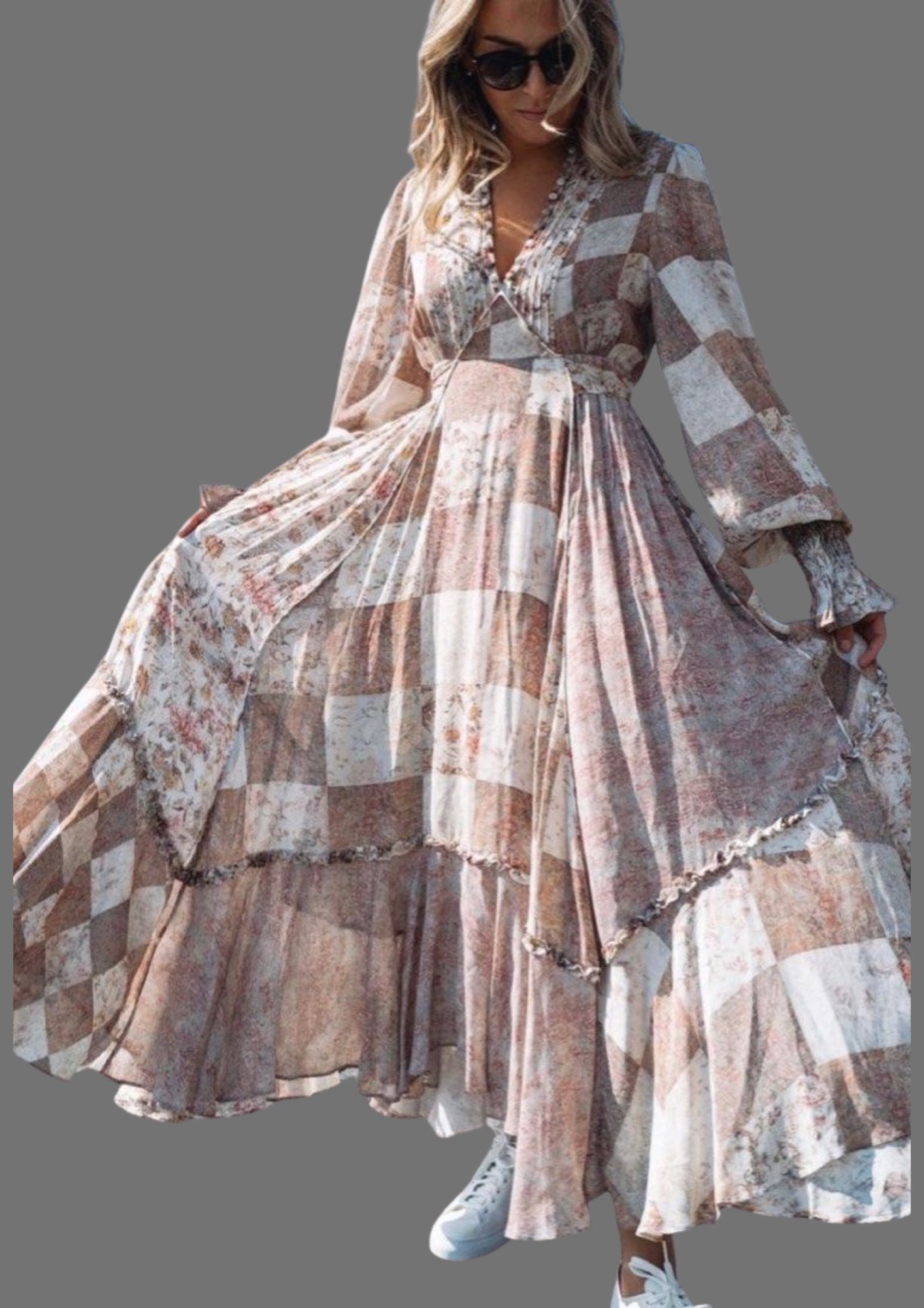 Ixiah Heirloom Maxi Dress 