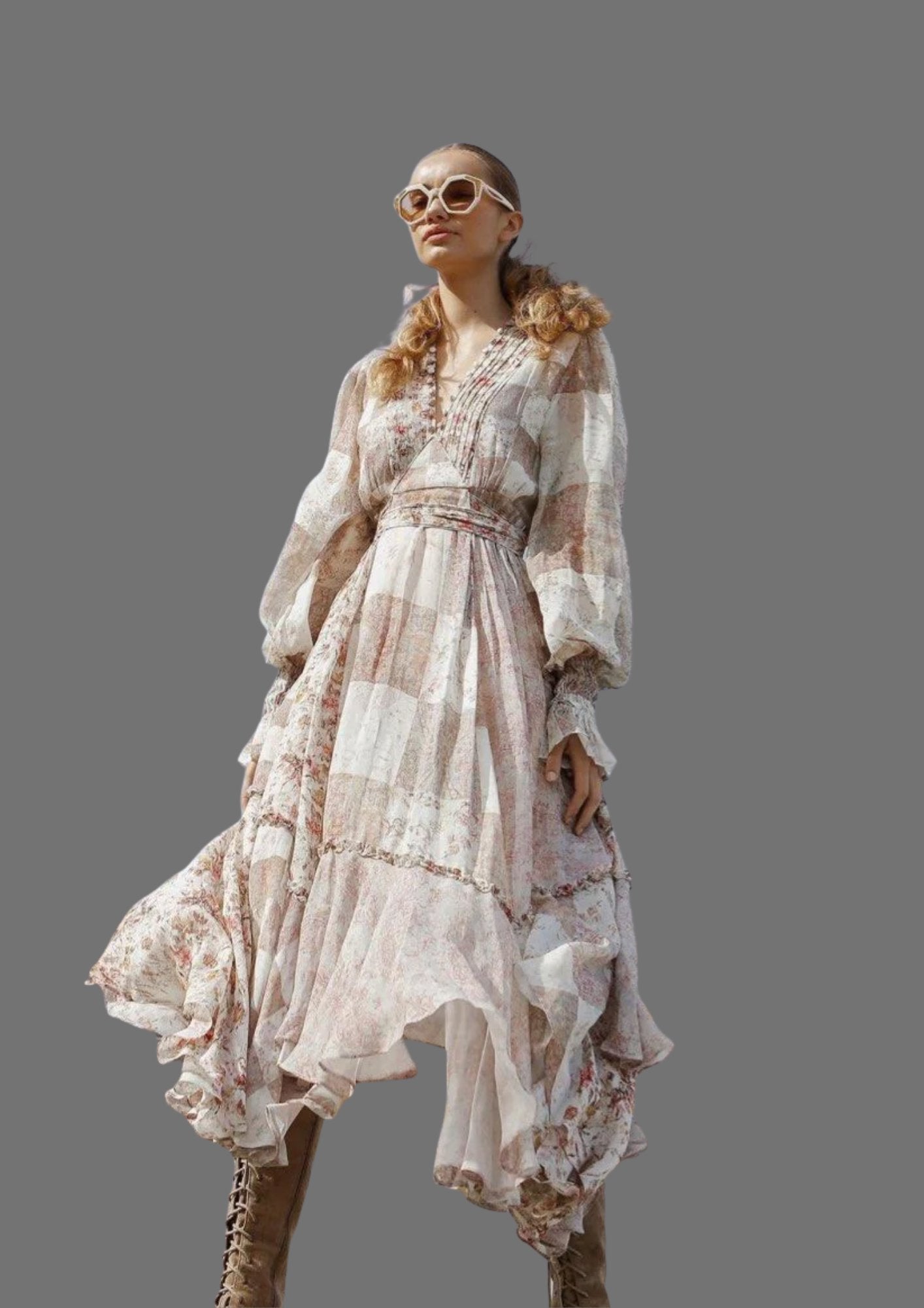 Ixiah Heirloom Maxi Dress 