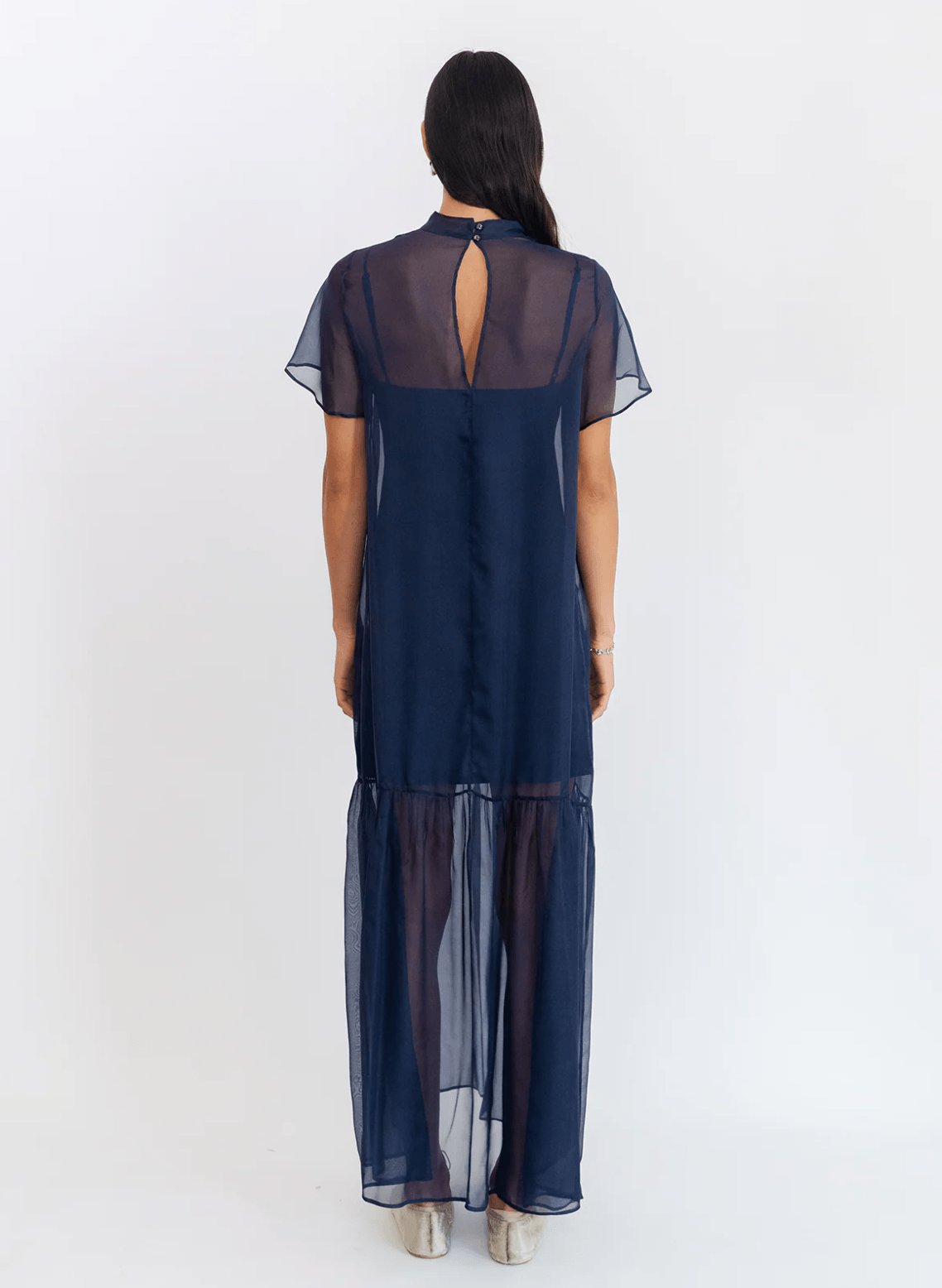 Jillian Boustred Madeleine Dress Midnight Blue Dress 