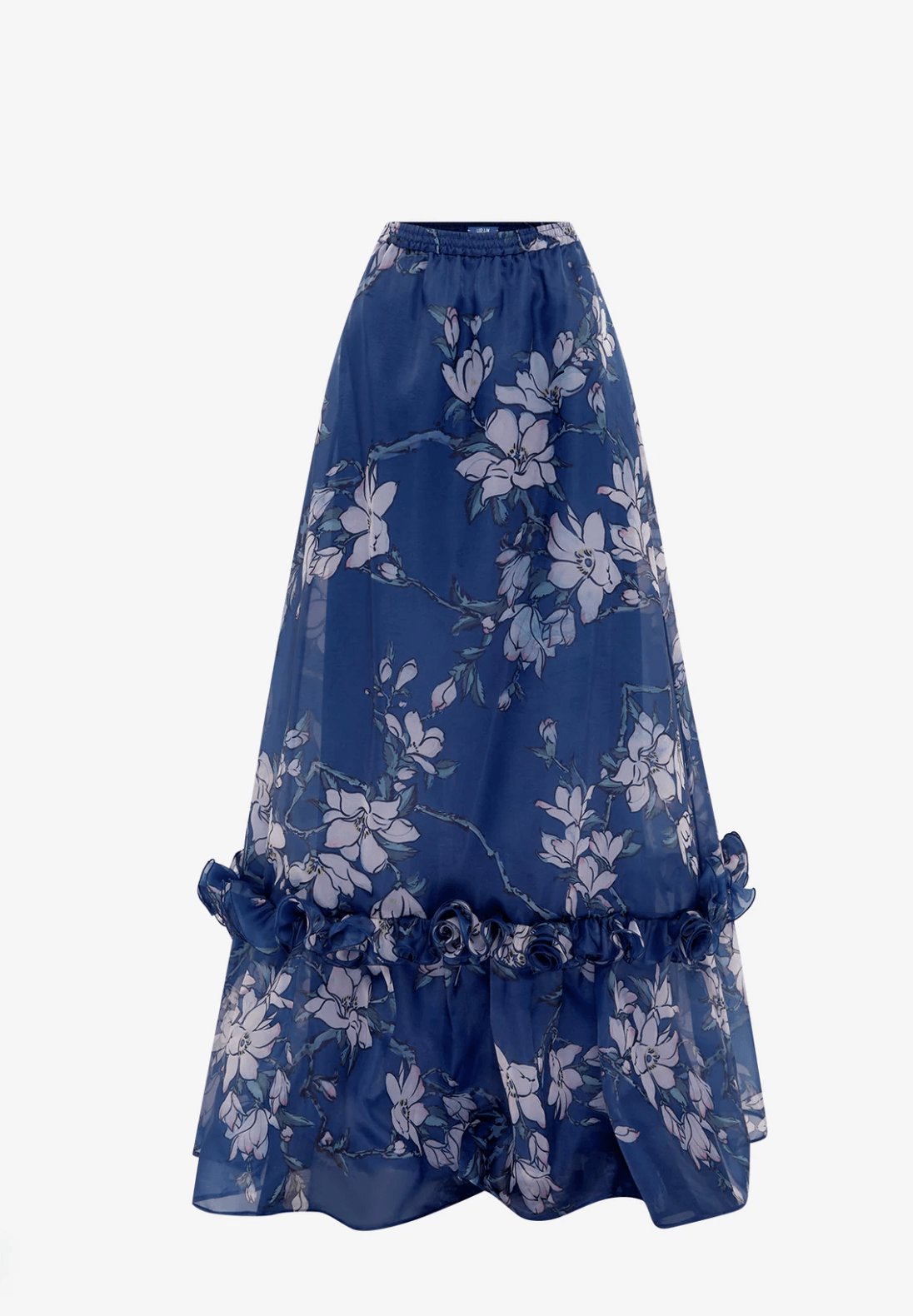 Leo Lin Paige Ruffled Maxi Skirt Set 