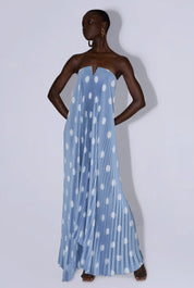 L'idee Black Tie Gown Baltic Polka Dress 