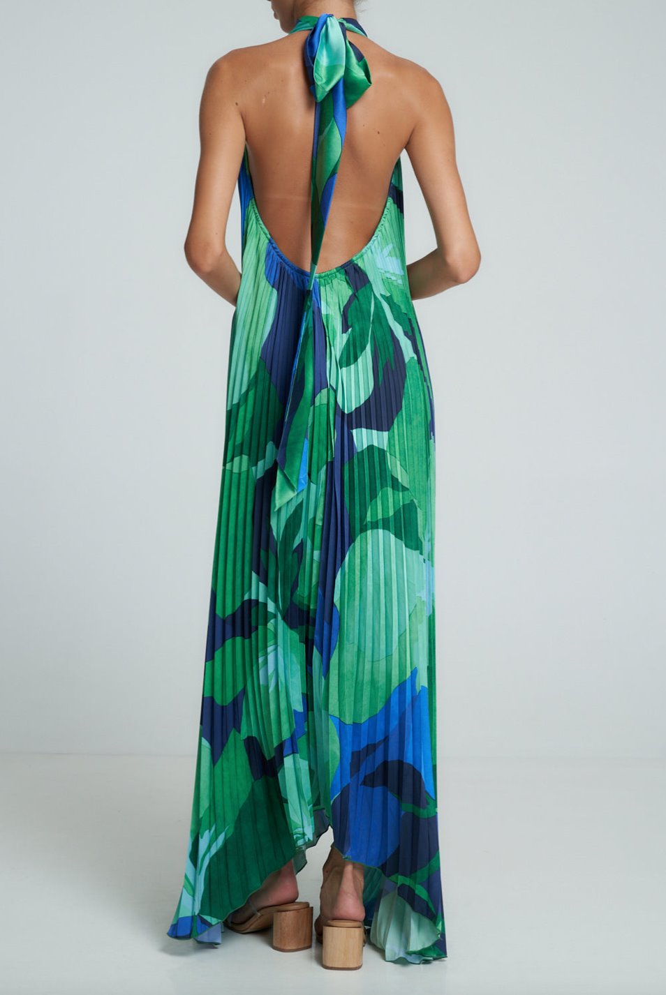 L'idee Opera Gown Capri Green Dress 