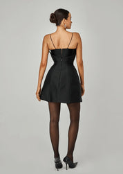 Lillian Khallouf Hour Glass Skirt Black Skirt 