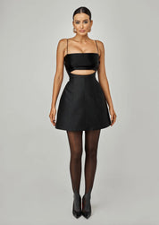 Lillian Khallouf Hour Glass Skirt Black Skirt 