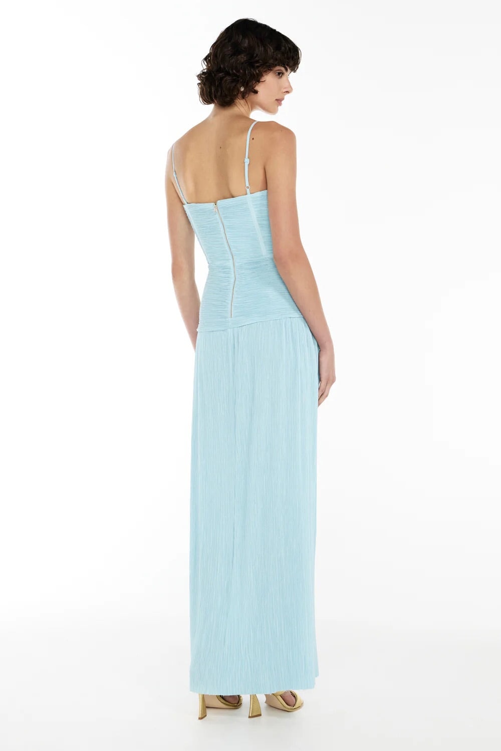 Manning Cartell Double Time Pleat Dress Aqua Spritz Dress 