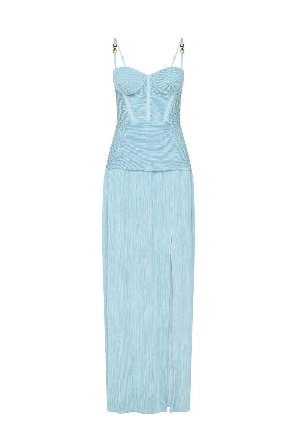 Double Time Pleat Dress Aqua Spritz – Eastend Wardrobe