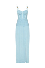 Manning Cartell Double Time Pleat Dress Aqua Spritz Dress 