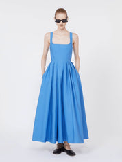Max Mara Avio Long Sleeveless Cotton Dress Dress 