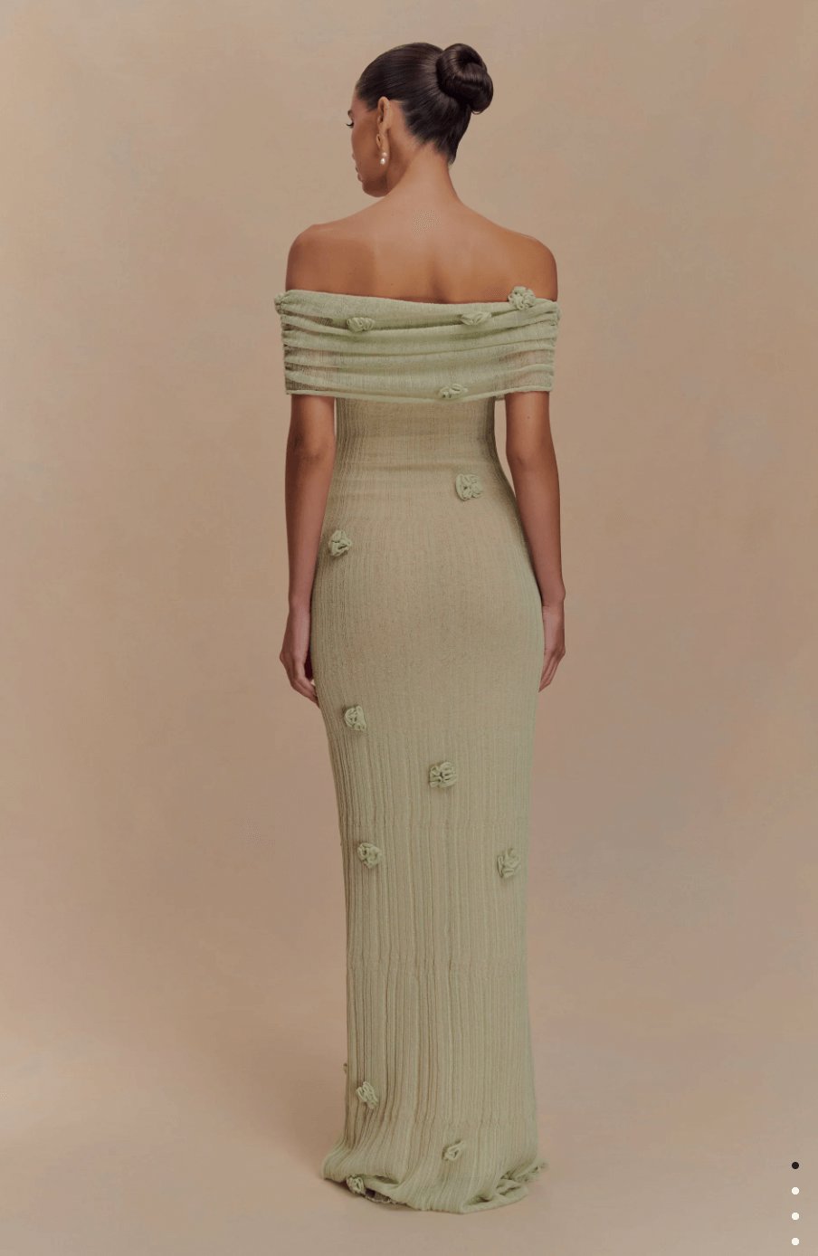 Meshki Brynn Orchid Knit Maxi Dress 