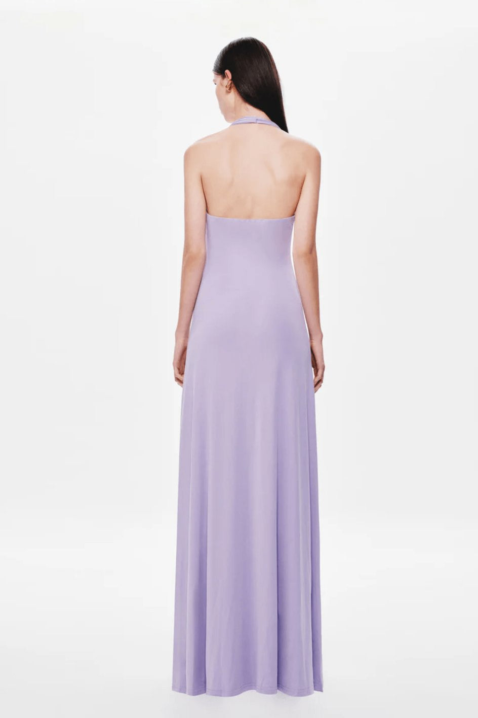 Misha The Jennifer Cupro Dress Lilac Dress 