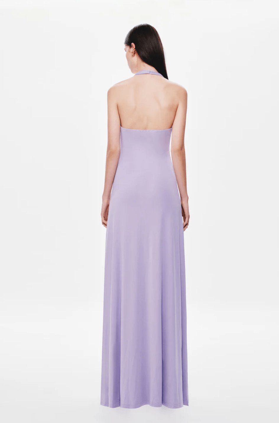 Misha The Jennifer Cupro Dress Lilac Dress 