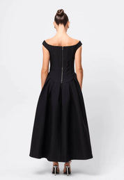 Mossman Adoration Maxi Dress Black Dress 