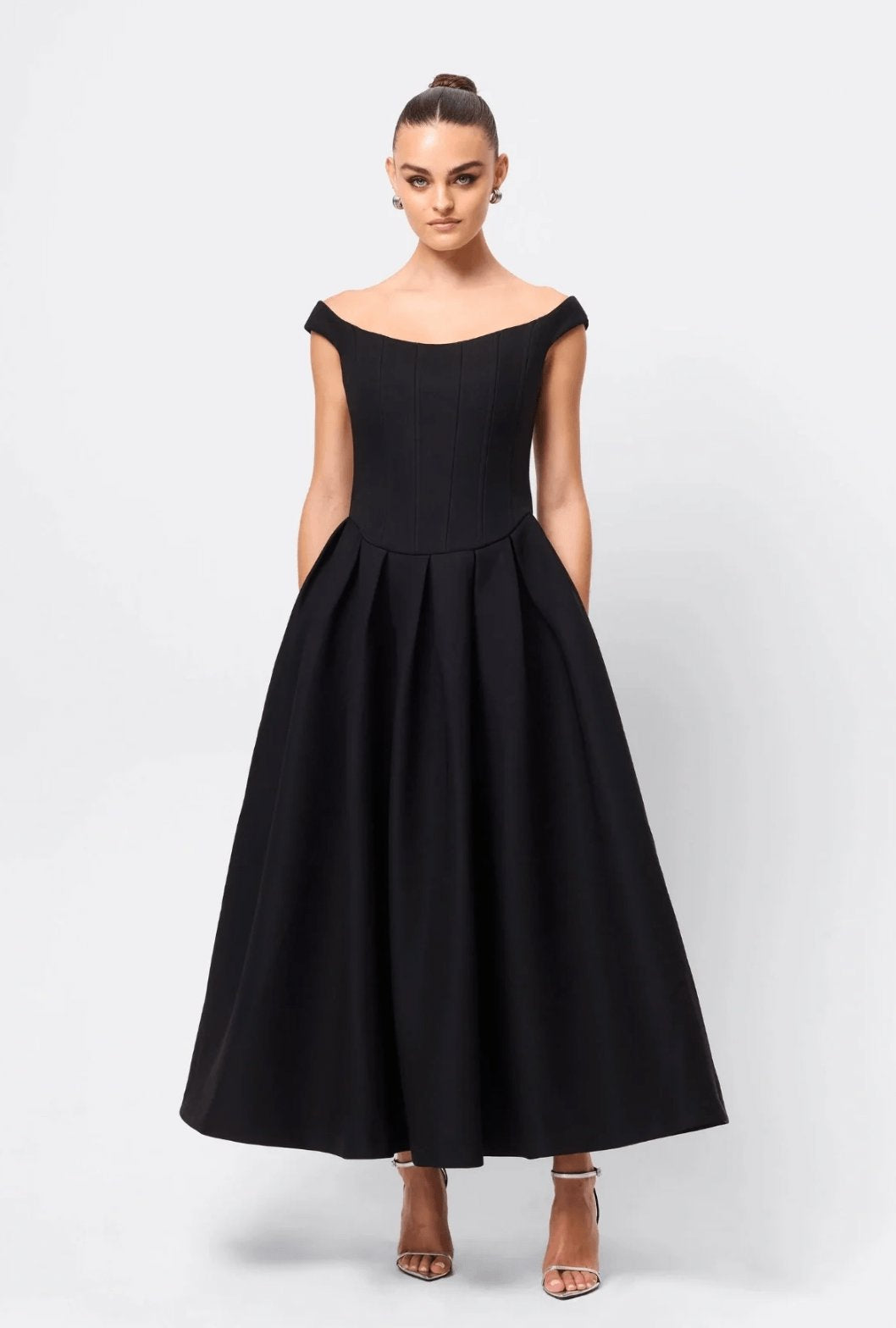 Mossman Adoration Maxi Dress Black Dress 
