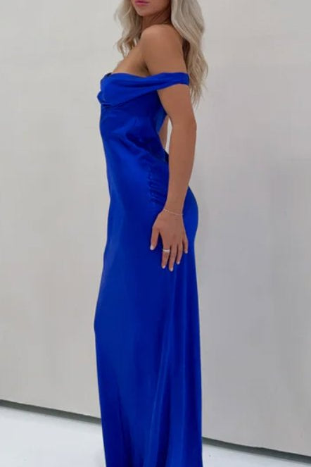 Natalie Rolt Phoebe Dress Electric Blue 
