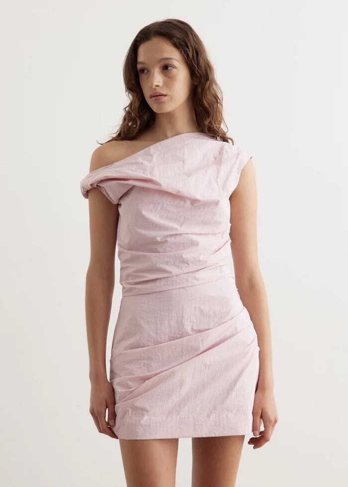 Paris Georgia Remmy Mini Dress Blush Dress 