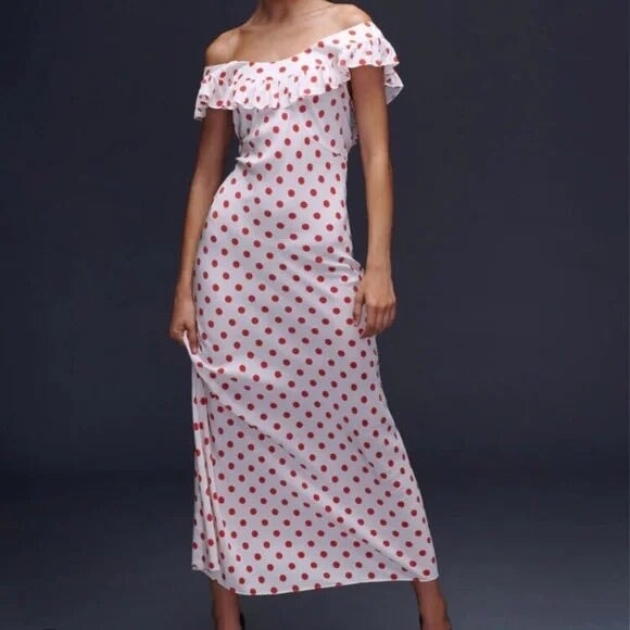 Realisation Par The Claudia Dress Super Dot Dress 