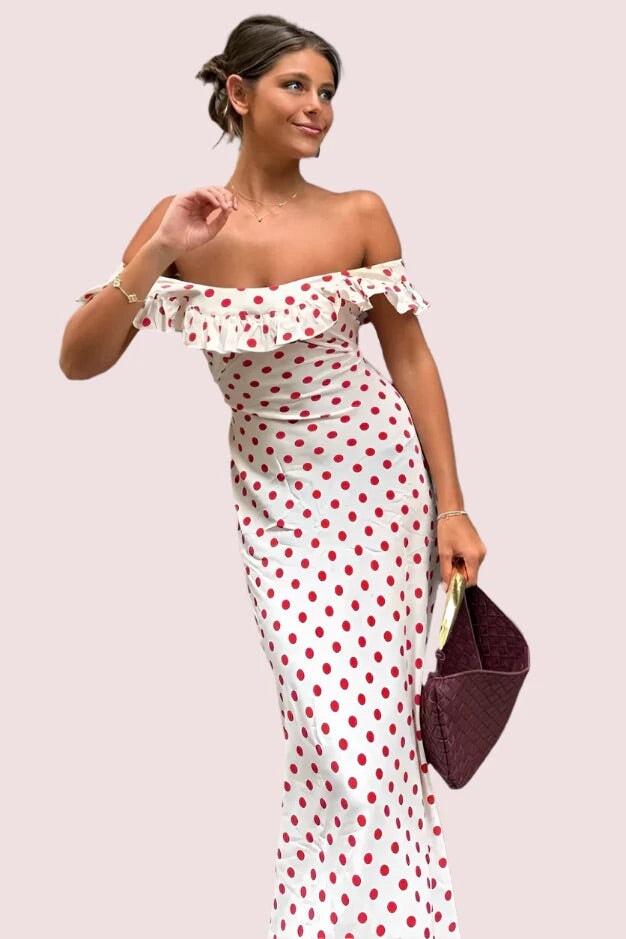Realisation Par The Claudia Dress Super Dot Dress 