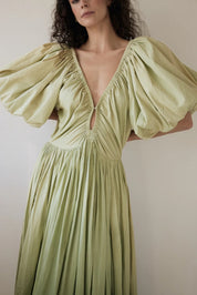 Rooh Birthday Gown Pistachio Ombre Dress 