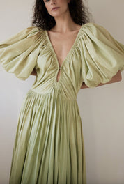 Rooh Birthday Gown Pistachio Ombre Dress 