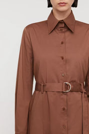 Scanlan Theodore Sateen Pleat Dress Dress 