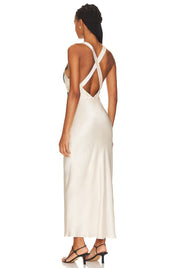 Shona Joy Camille Lace Cross Back Midi Dress Dress 