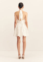 Shona Joy Lucero Silk Halter Mini Dress Dress 