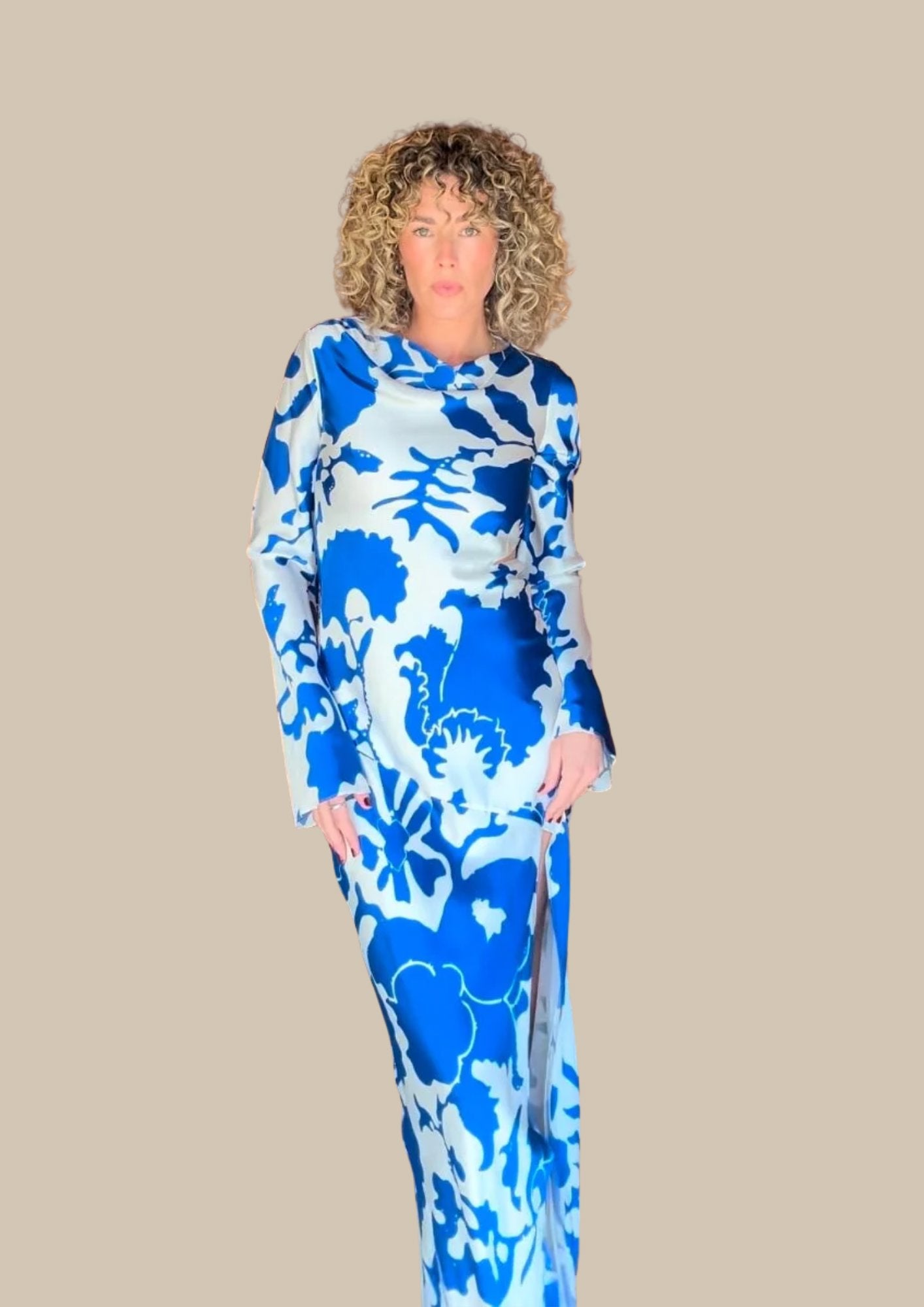SIR Abstract Maxi Dress Dress 