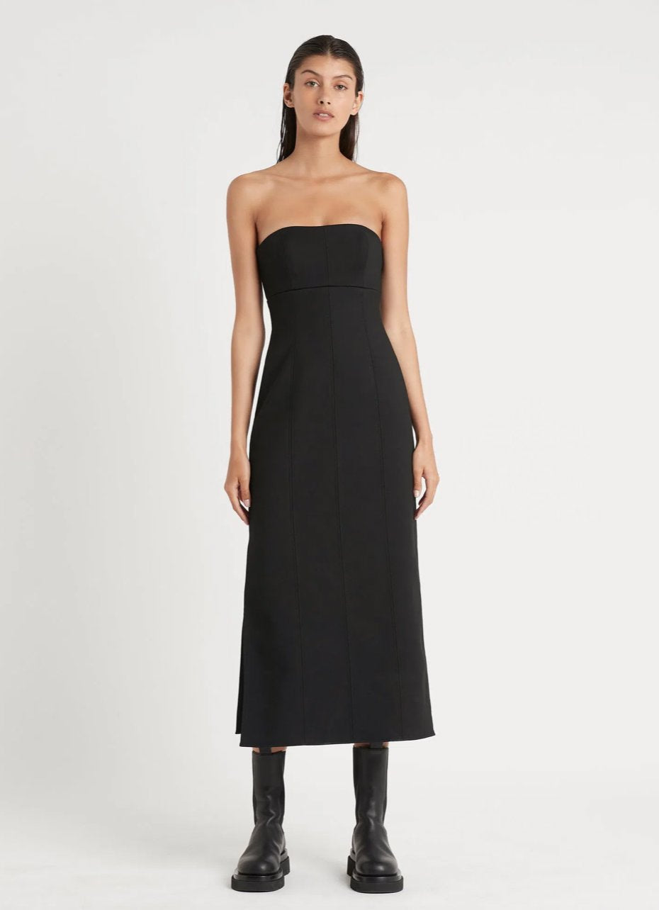 SIR Andre Strapless Midi Dress Dress 