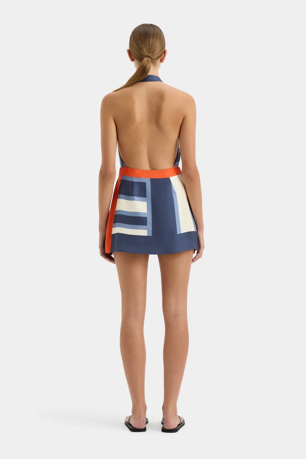 SIR Dazed Wrapped Halter Mini Dress Dress 