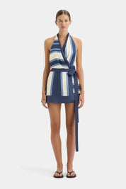 SIR Dazed Wrapped Halter Mini Dress Dress 