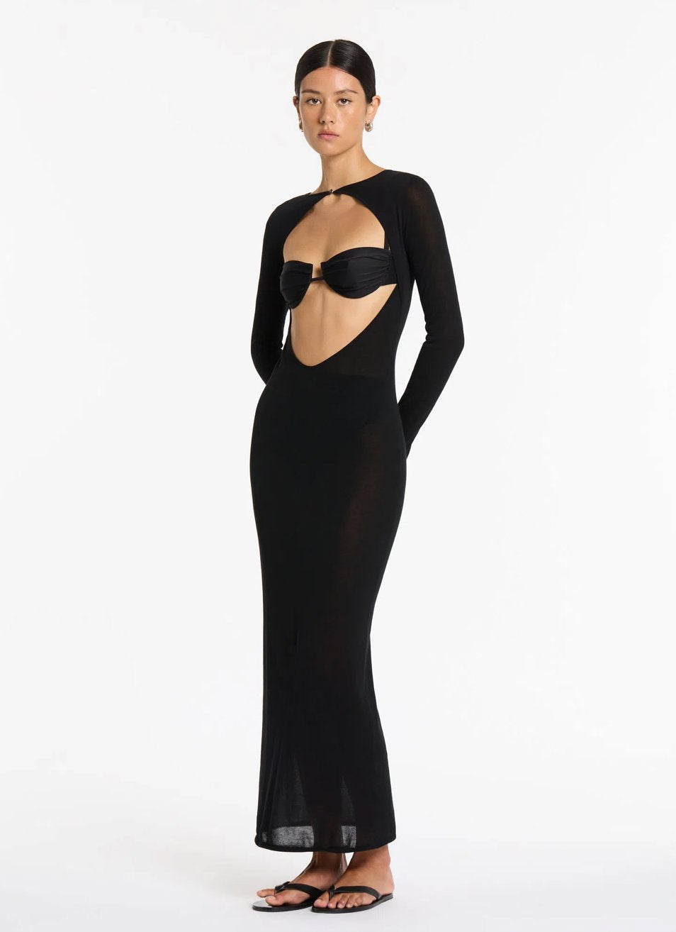 SIR Eva Knit Midi Dress Dress 