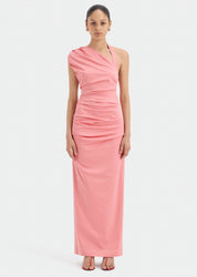 SIR Giacomo Gathered Gown Pink Dress 