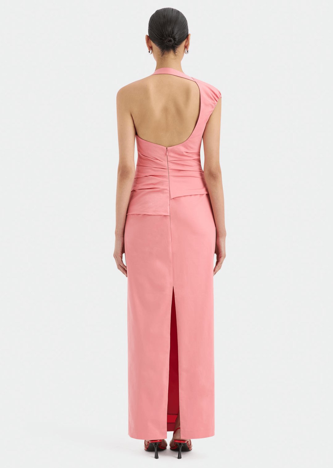 SIR Giacomo Gathered Gown Pink Dress 