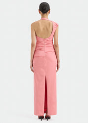 SIR Giacomo Gathered Gown Pink Dress 