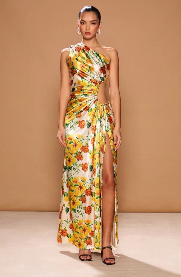 Sonya Moda Nour Yarden Floral Maxi Dress 