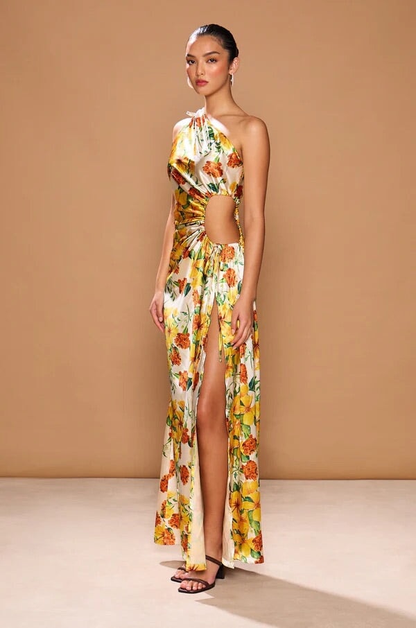 Sonya Moda Nour Yarden Floral Maxi Dress 