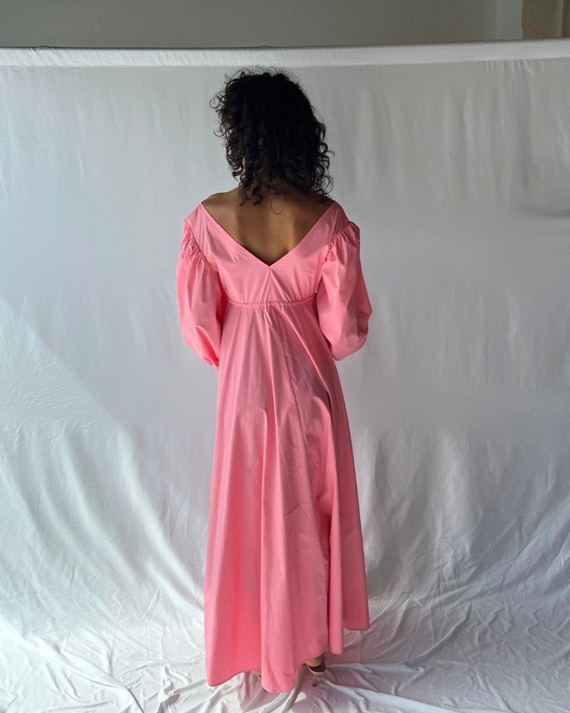 Staud Amaretti Dress Pink 