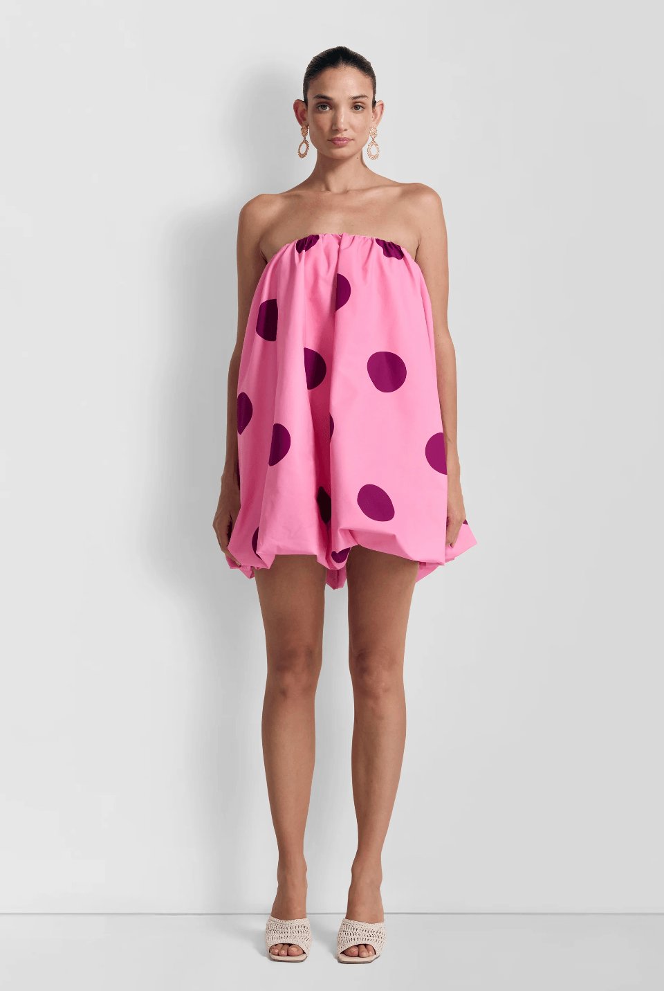 Wolf Gang Gaia Bubble Dress - Candy Spot Dress 